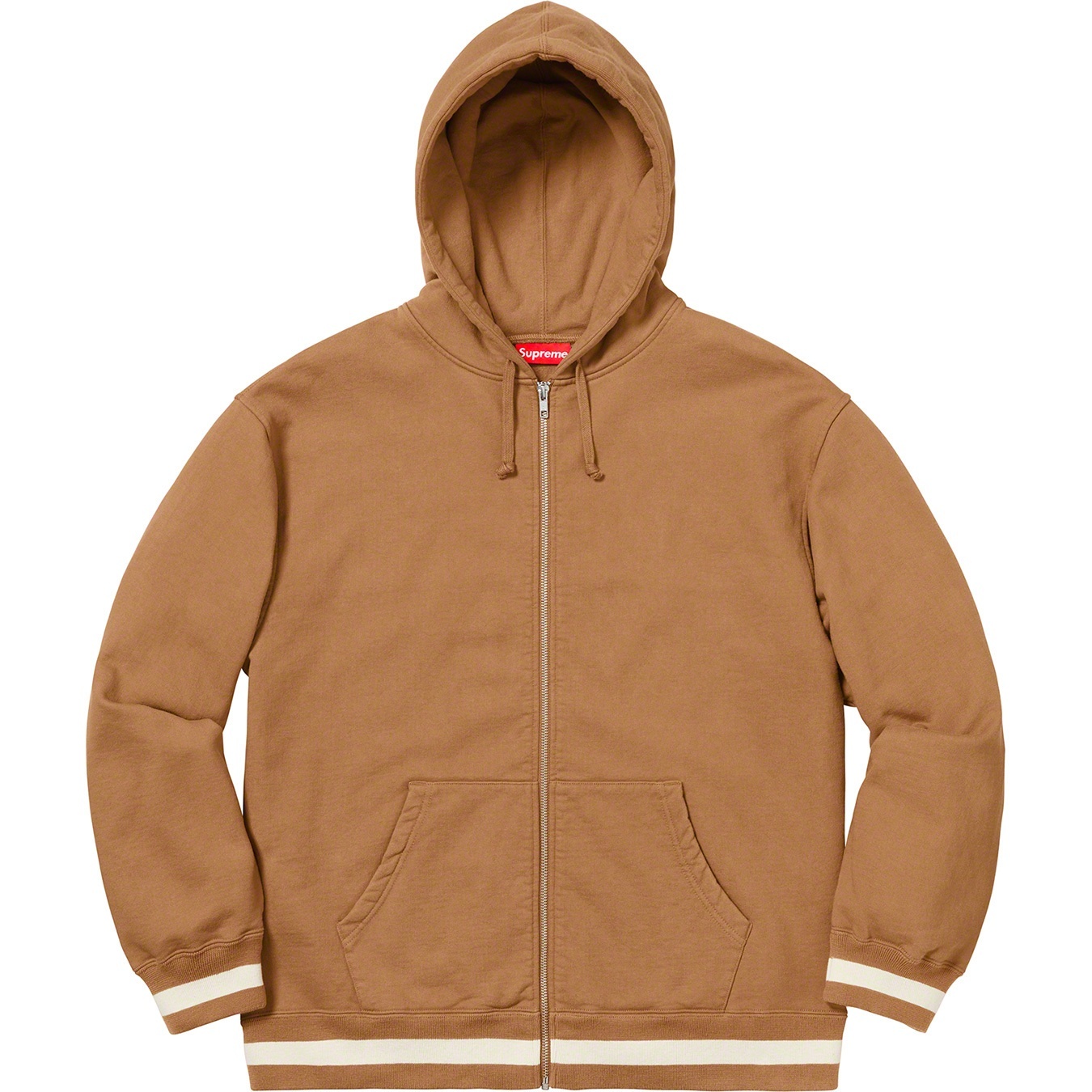 Old English Stripe Zip Up Sweatshirt view 12